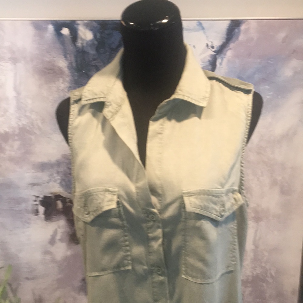 New Bella Dahl Patch‎ Pocket Shirt Dress - Picture 3 of 9